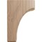 Ekena Millwork 1 3/4"W x 4"D x 6"H Clarksville Bracket, Mahogany BKTW02X04X06CVGM - alternate 3